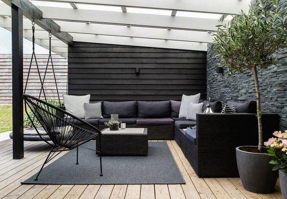 Decorar una terraza con estilo nórdico