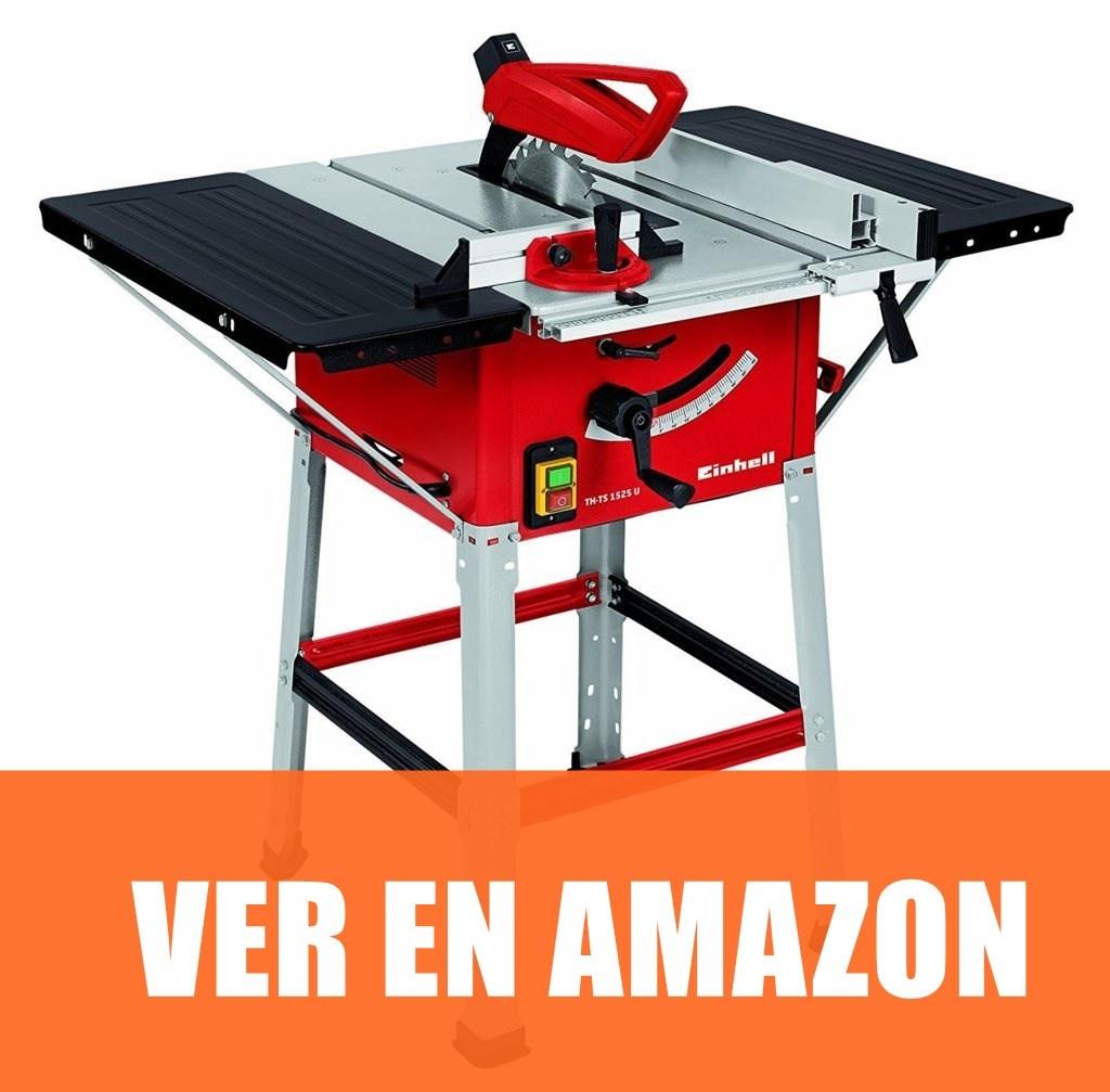 Einhell TH-TS 1525 U - Mesa de corte con bancada