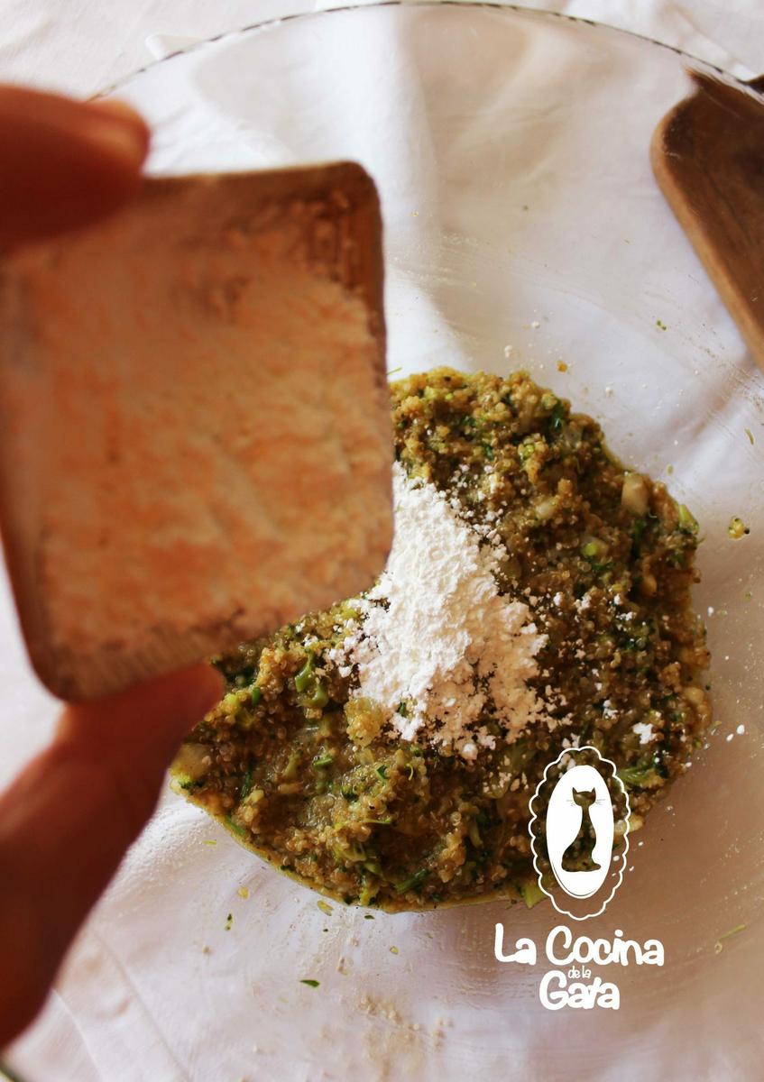 Incorpora la harina de Maíz