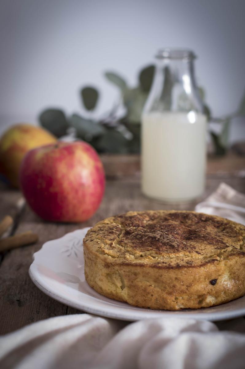 TARTA MANZANA LIGHT, sin azúcar