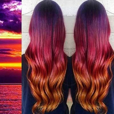 tinte de pelo que cambia con el clima