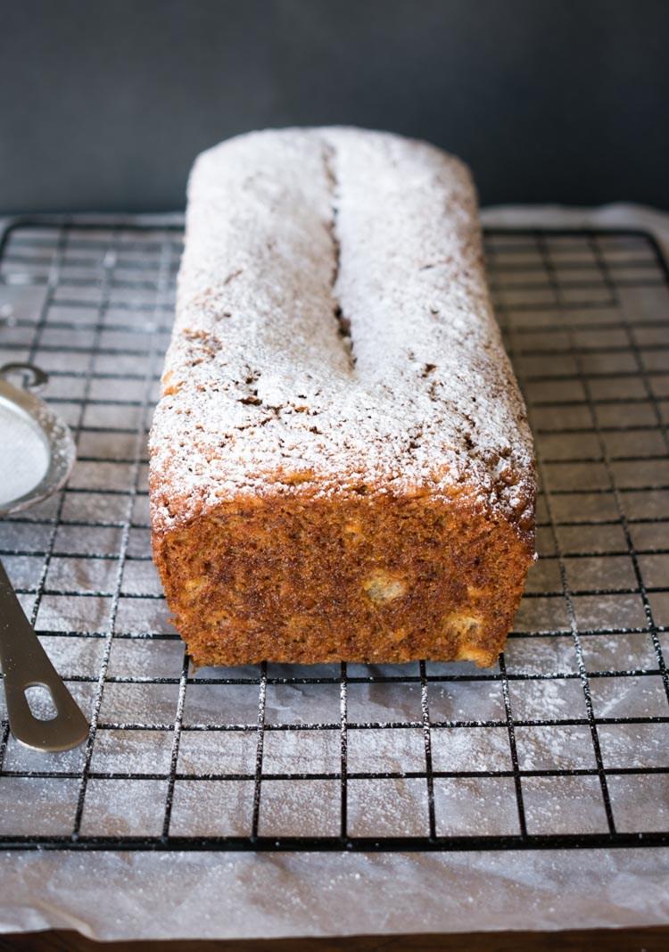Receta de panqué de plátano fácil y rápido en Maria Orsini