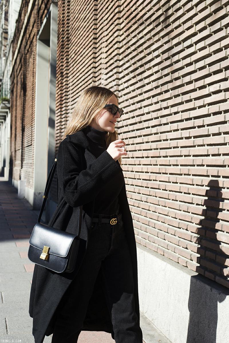 Trini | Max Mara coat Levis jeans The Row loafers