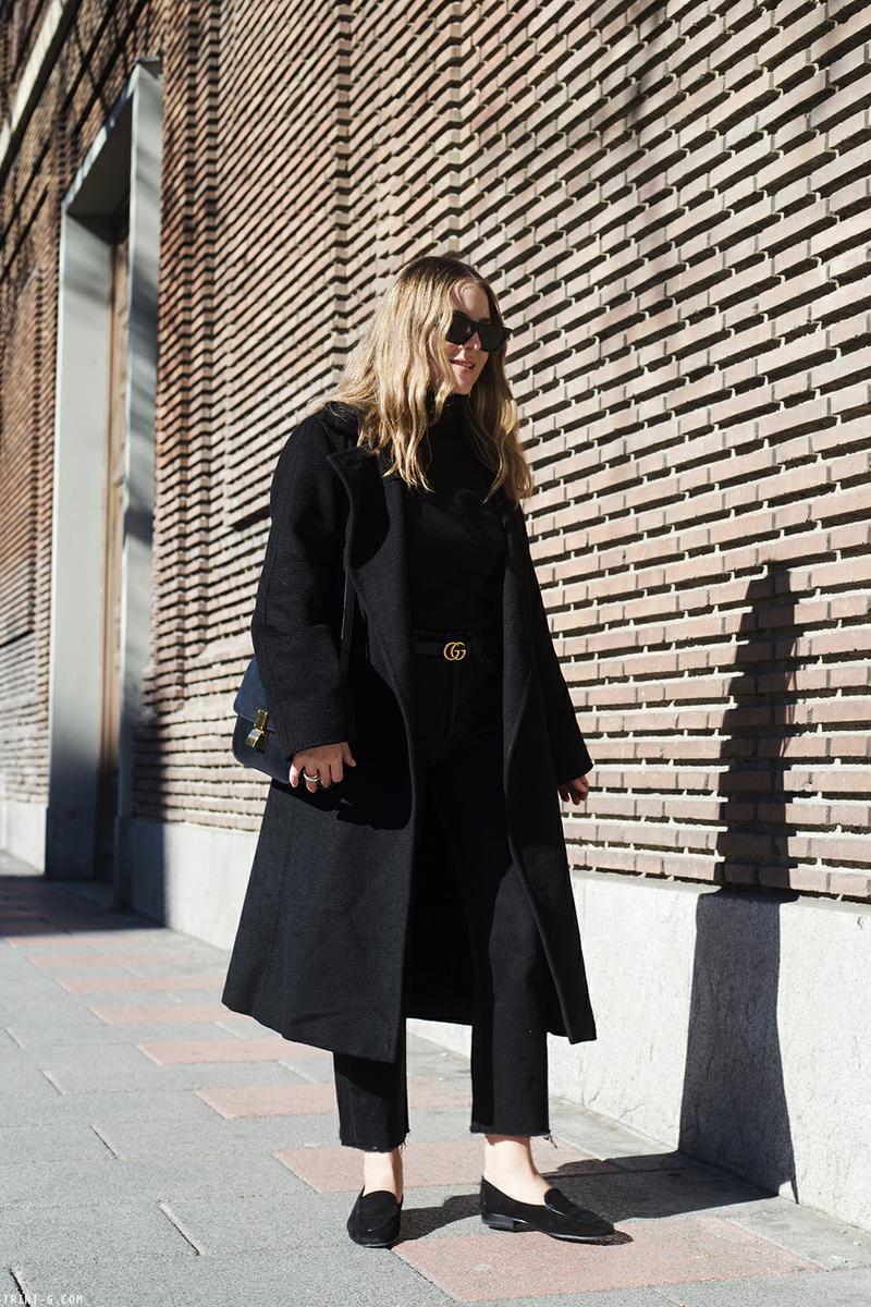 Trini | Max Mara coat Levis jeans The Row loafers