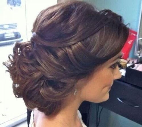 Semirecogido para boda