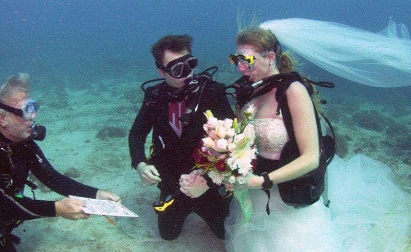 Sí quiero bajo el agua