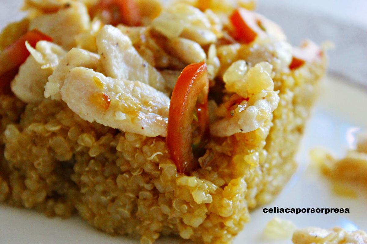 quinoa-con-pollo-de-cerca