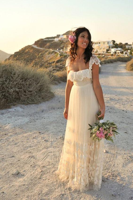 Vestido para una boda surfera