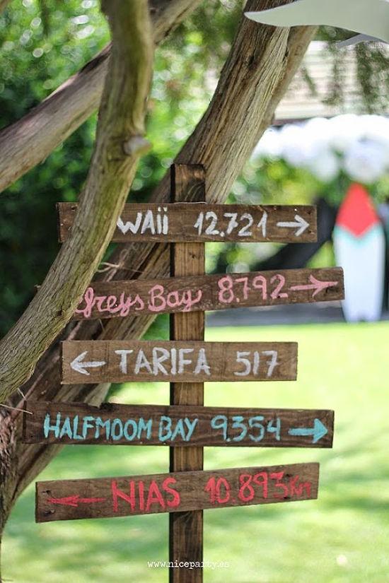 Próximos destinos en una boda surfera