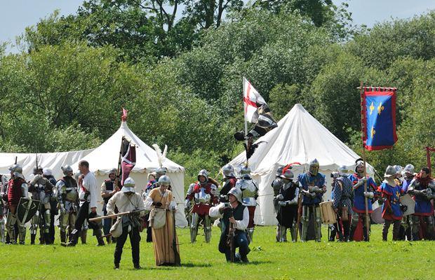 Campamento en el Medievo