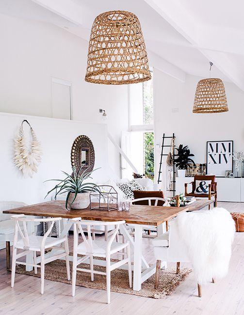 Silla Wishbone color blanco