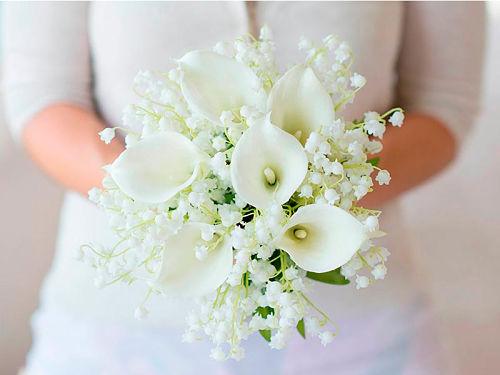 Ramo de novia con calas