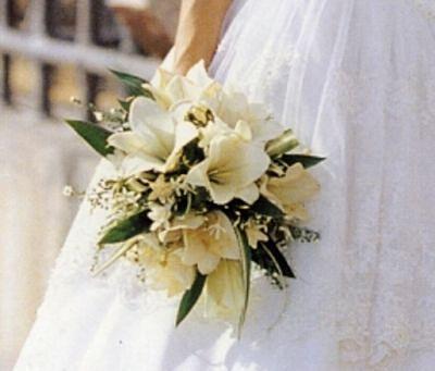 Ramo de novia con lirios
