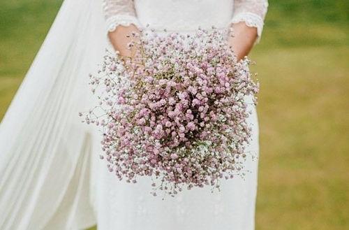 Ramo de paniculata rosa