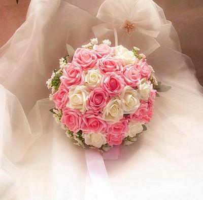 Bouquet novia con rosas