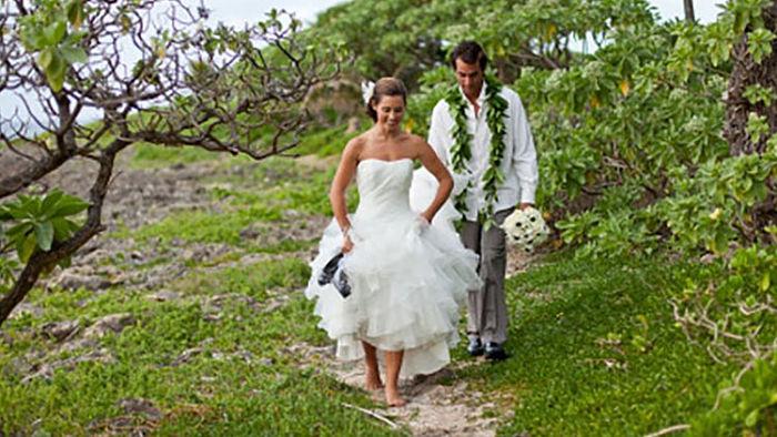 Boda en un espacio natural