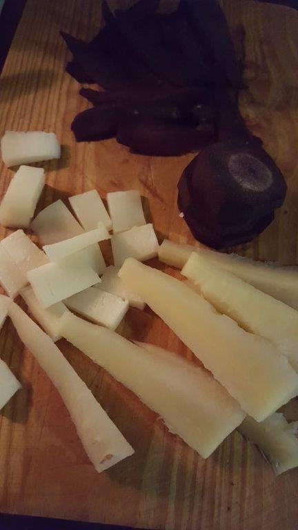 Tacos de queso para ensalada de kale