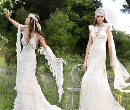 Vestidos para novias ibicencas