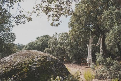 Una boda en pleno bosque