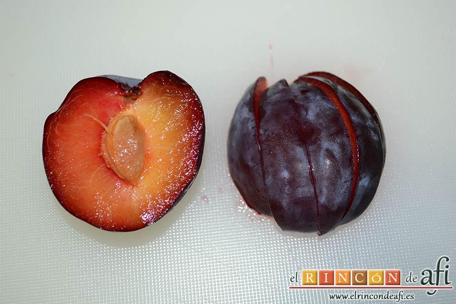 Flan de mascarpone, acompañar de fruta fresca