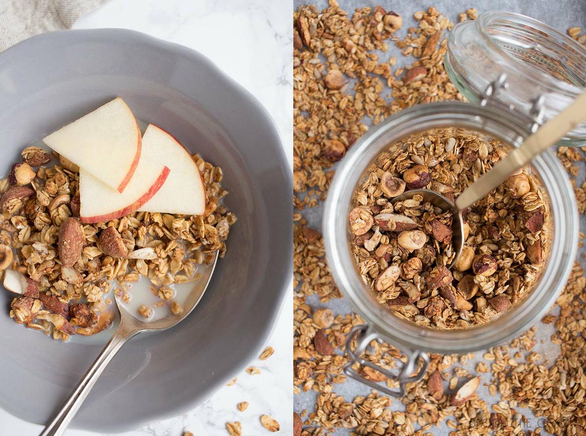 receta muesli sin azucar