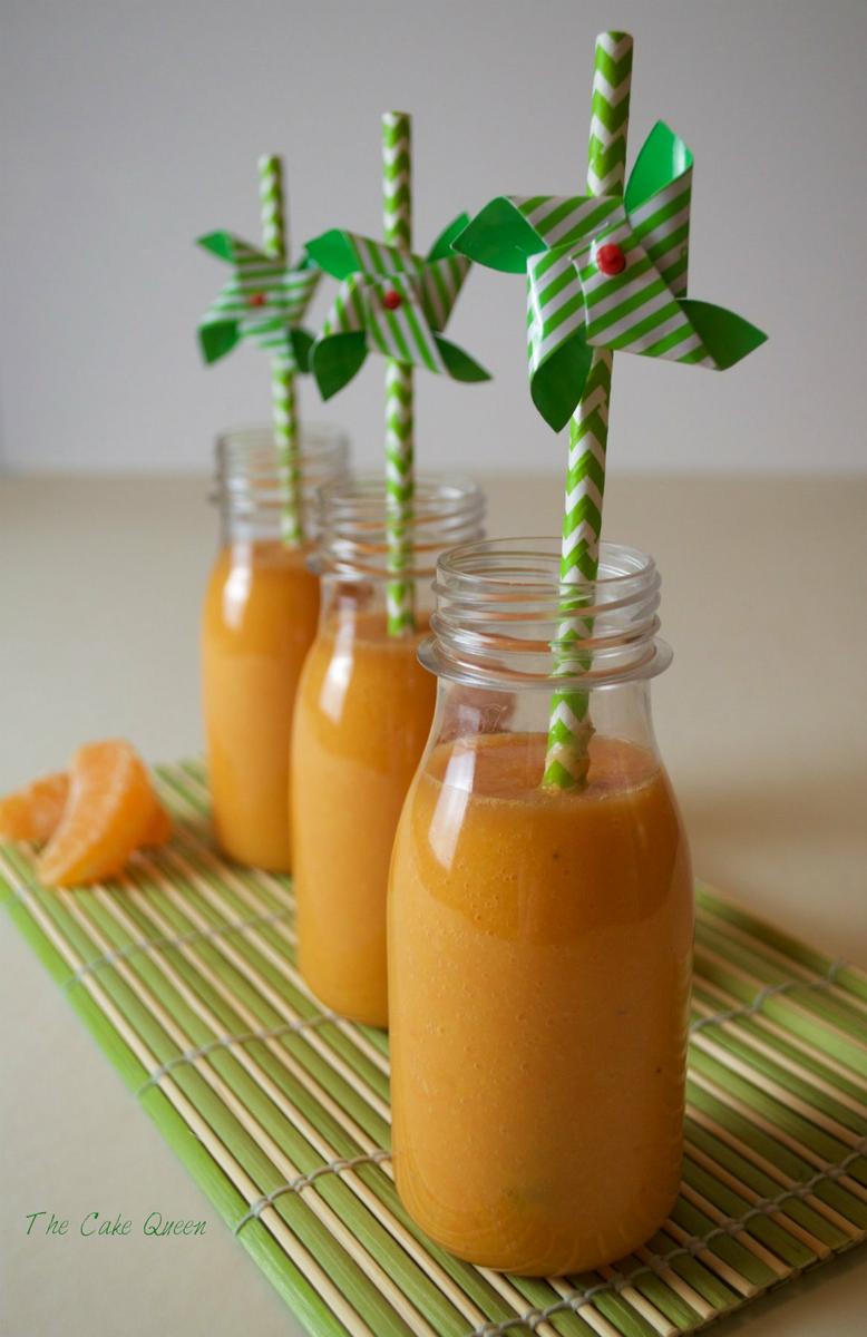 Zumo de naranja y mandarinas 