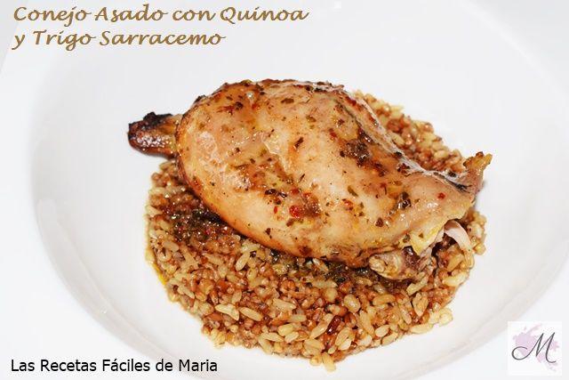 Conejo con quinoa y trigo sarraceno | Cocina