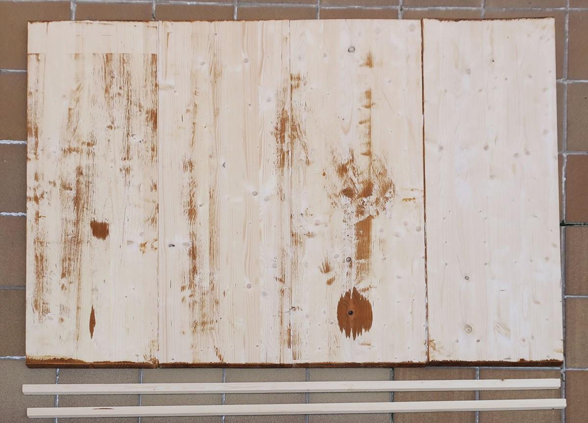 como hacer un cabecero de madera