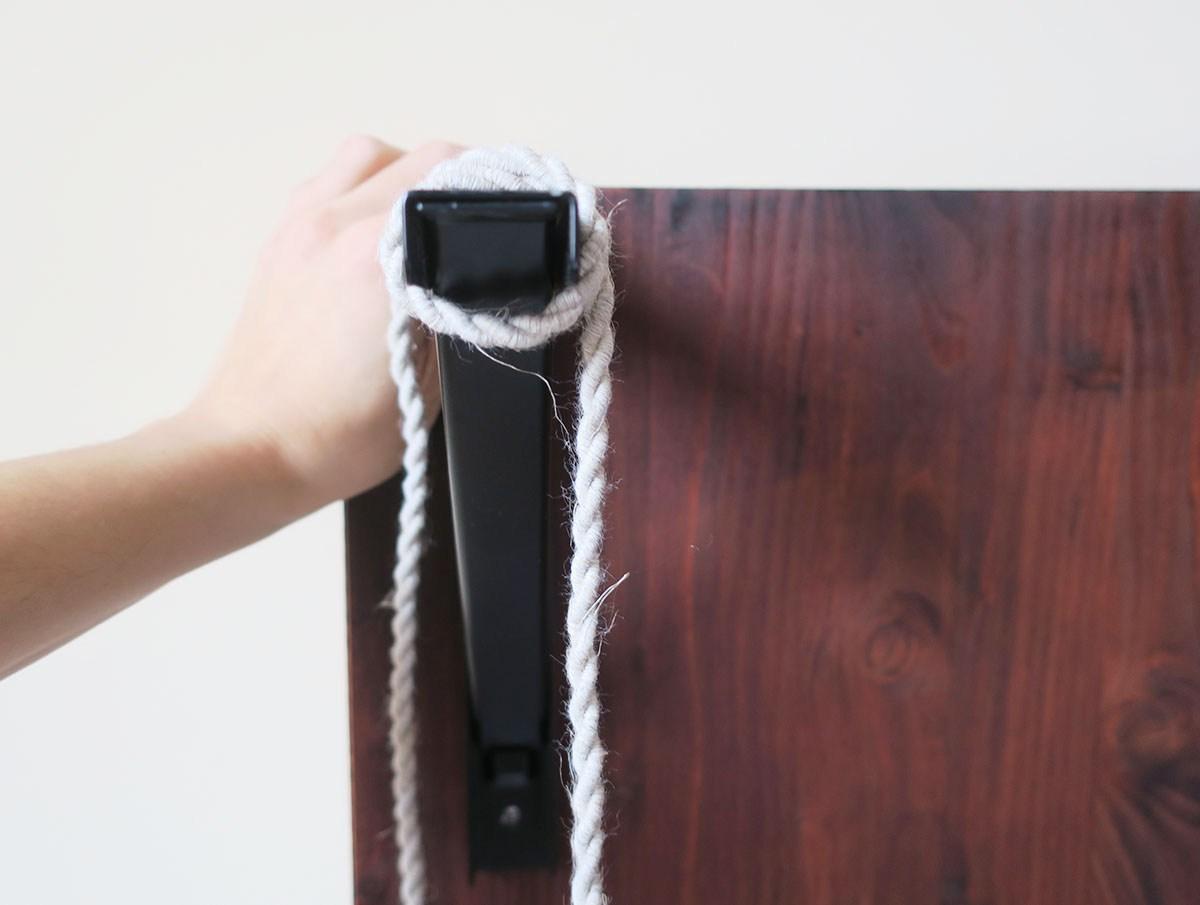 como hacer un cabecero de madera