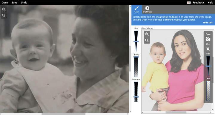 Programa para colorear fotos antiguas automáticamente y a mano la mejor tecnica para dar color a fotos en b&n