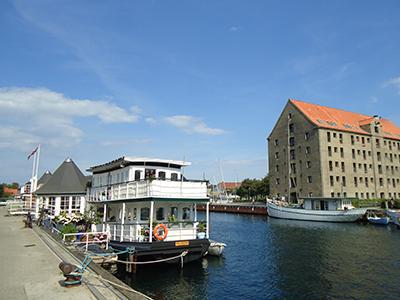Copenhague healty house boat