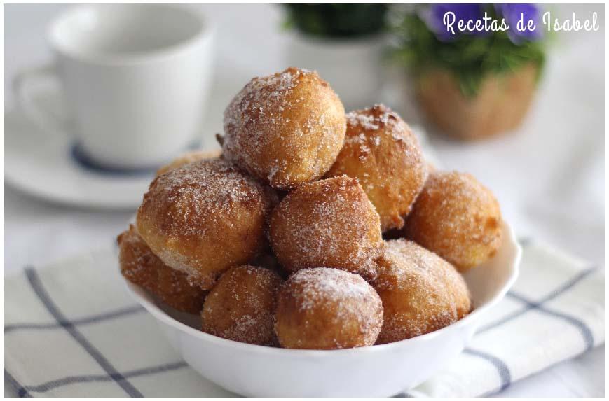 Cómo hacer buñuelos de viento