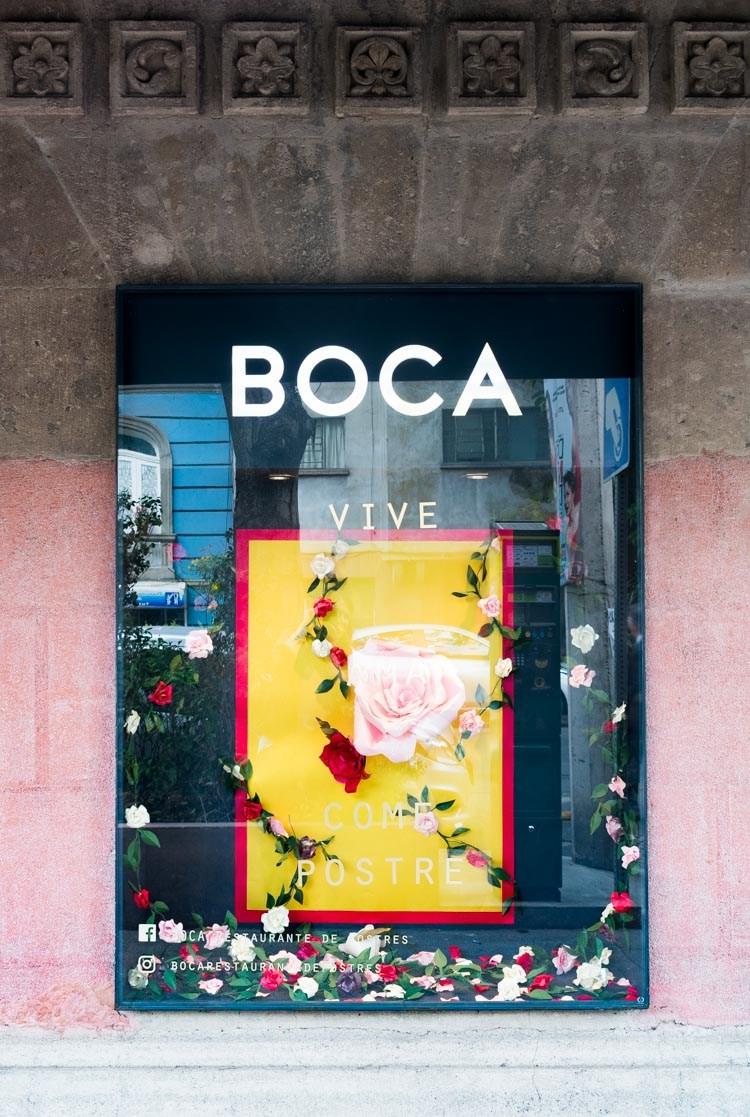 BOCA, restaurante de postres. Reseña de Revista Maria Orsini