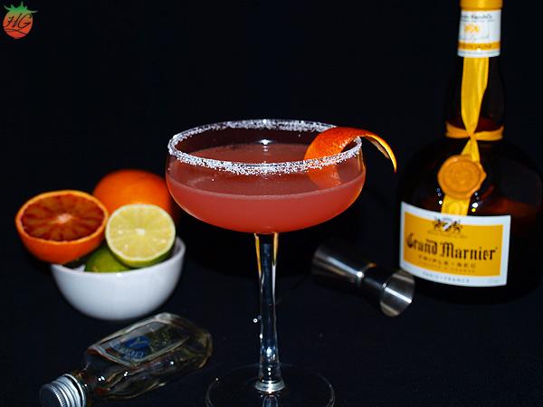 Margarita de naranja sanguina HortoGourmet
