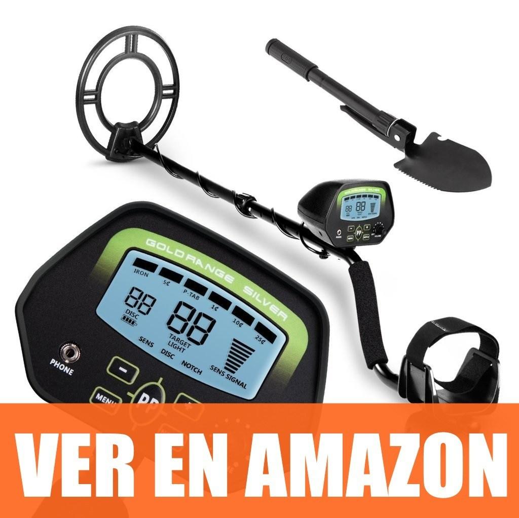 INTEY Pantalla LCD - Detector De Metales 9,8