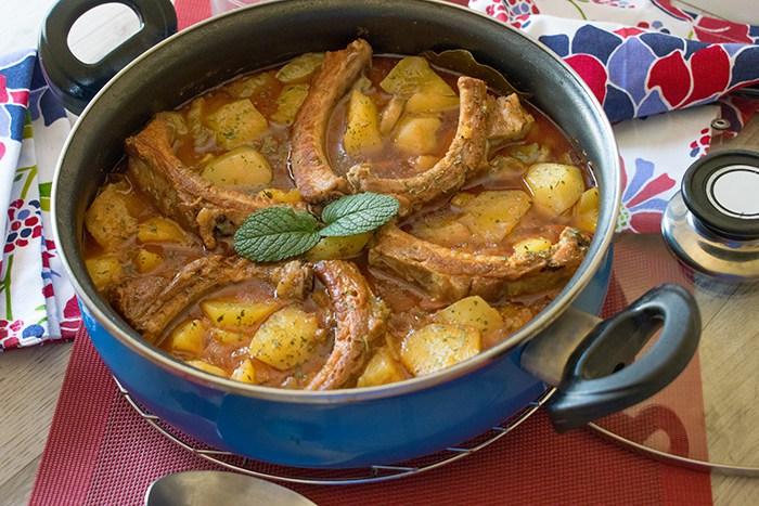 patatas con costillas