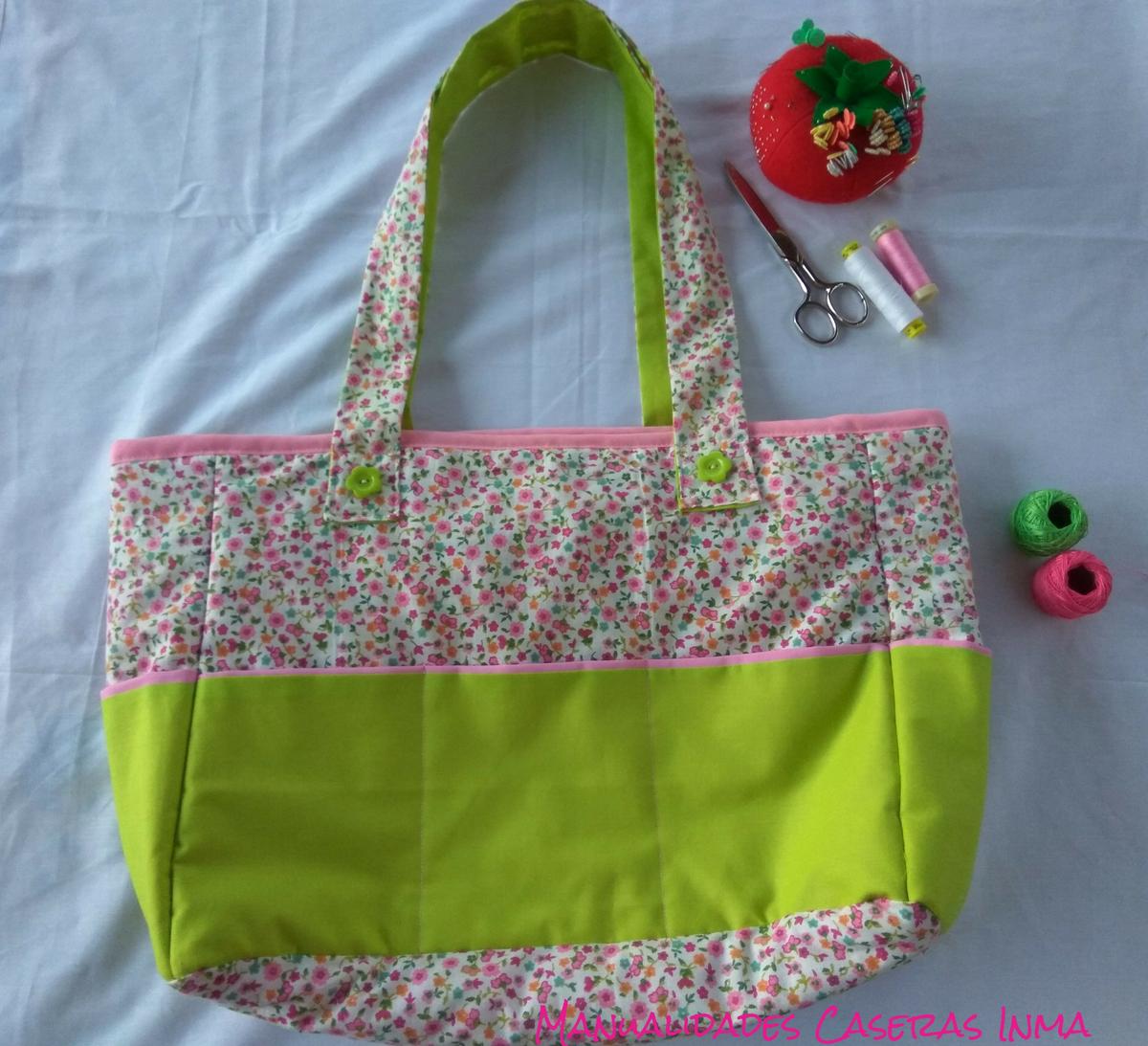 Manualidades Caseras Inma_ Bolsa de Costura y Estuche
