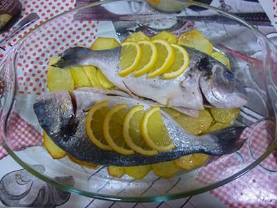 dorada al horno