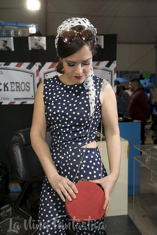 Invitada perfecta con aires vintage