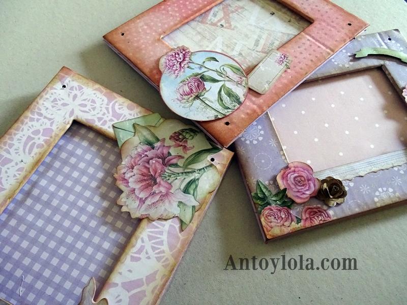 Marco colgante triple