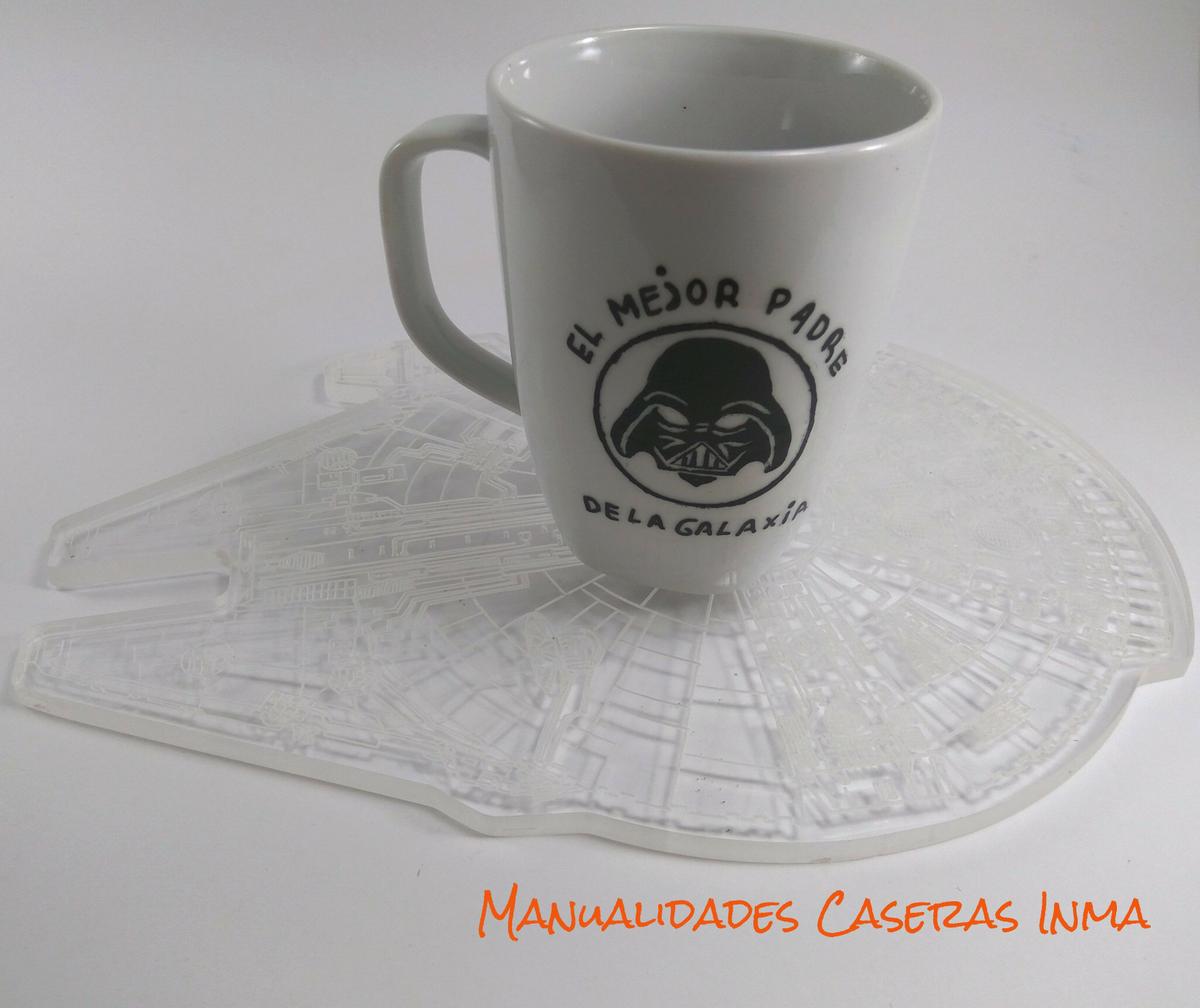 Manualidades Caseras Inma_ Taza Darth Vader