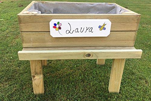 Mesa de cultivo (huerto urbano) Kit infantil 60 x 40 x 55 cm