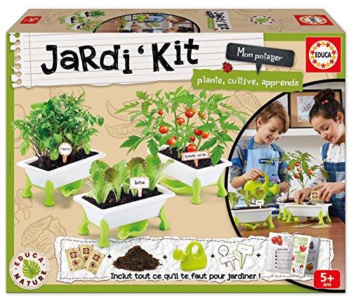 Educa Borrás  17307.0  Kit de jardinería - tomates + lechugas - rúcula.