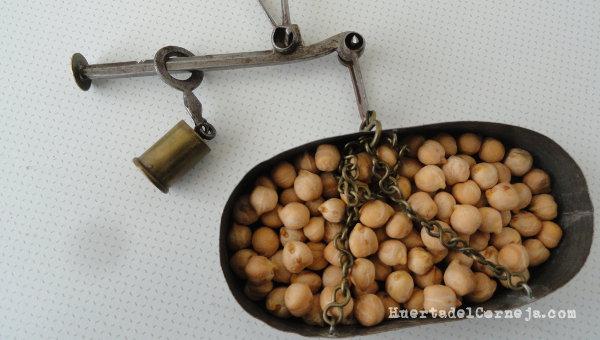 Una libra de garbanzos