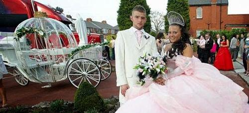 Novios en boda gitana