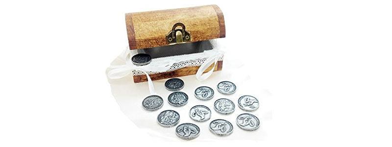 Arras de boda con motivos bíblicos