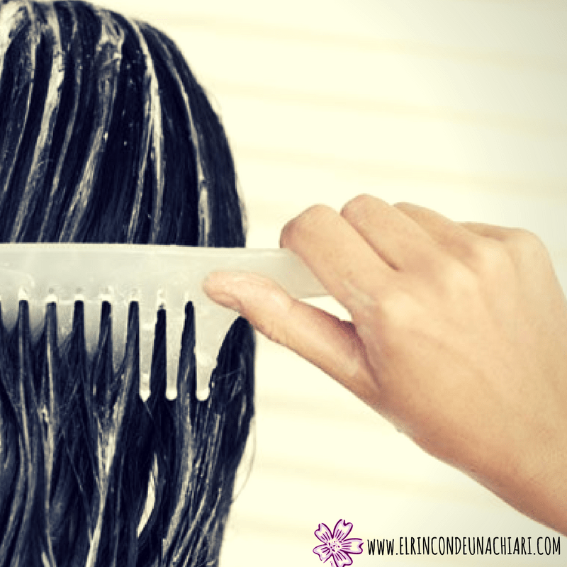 Macarilla de aceite de coco