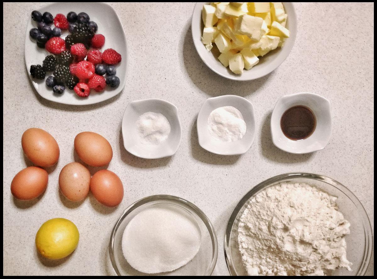 Scones Frutas del Bosque