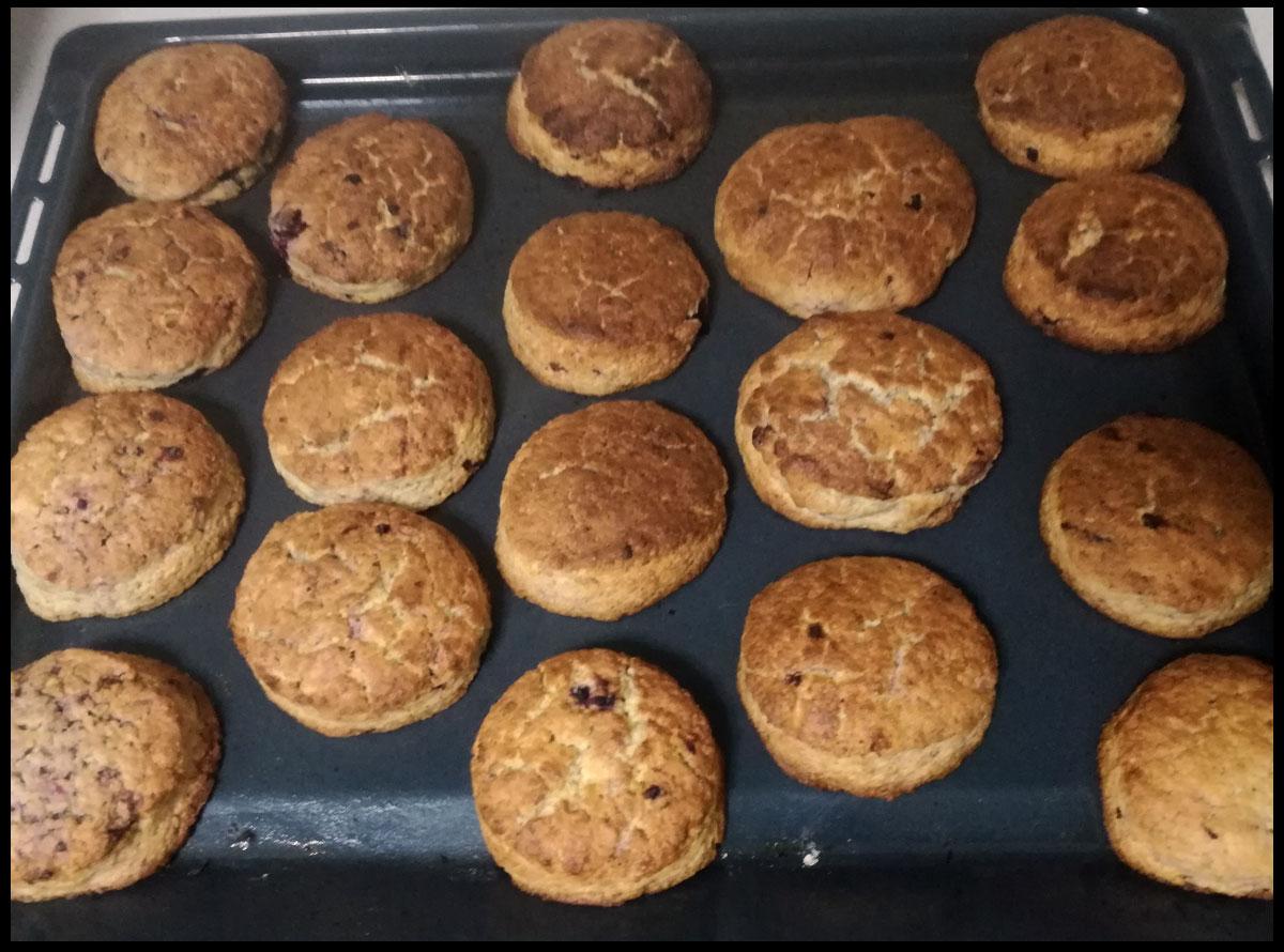 Scones Frutas del Bosque