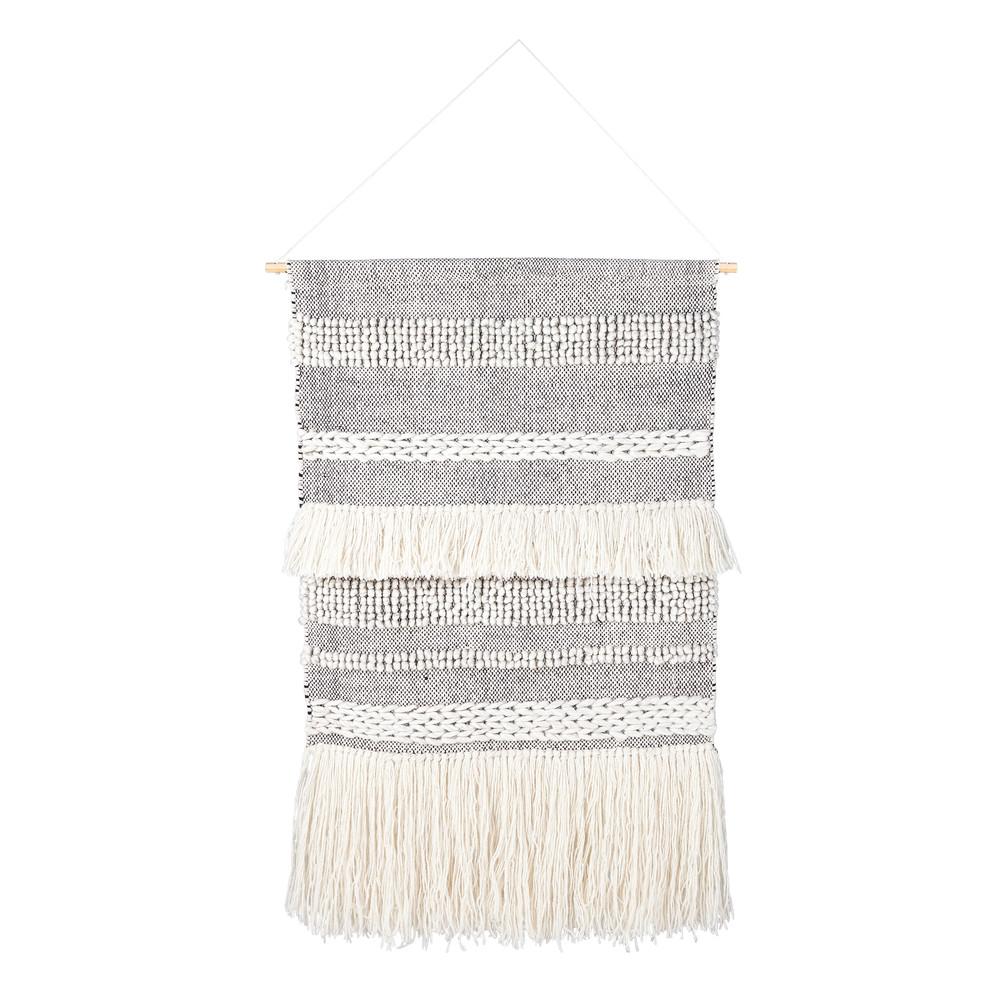 Decorar rincón de un salón con macramé